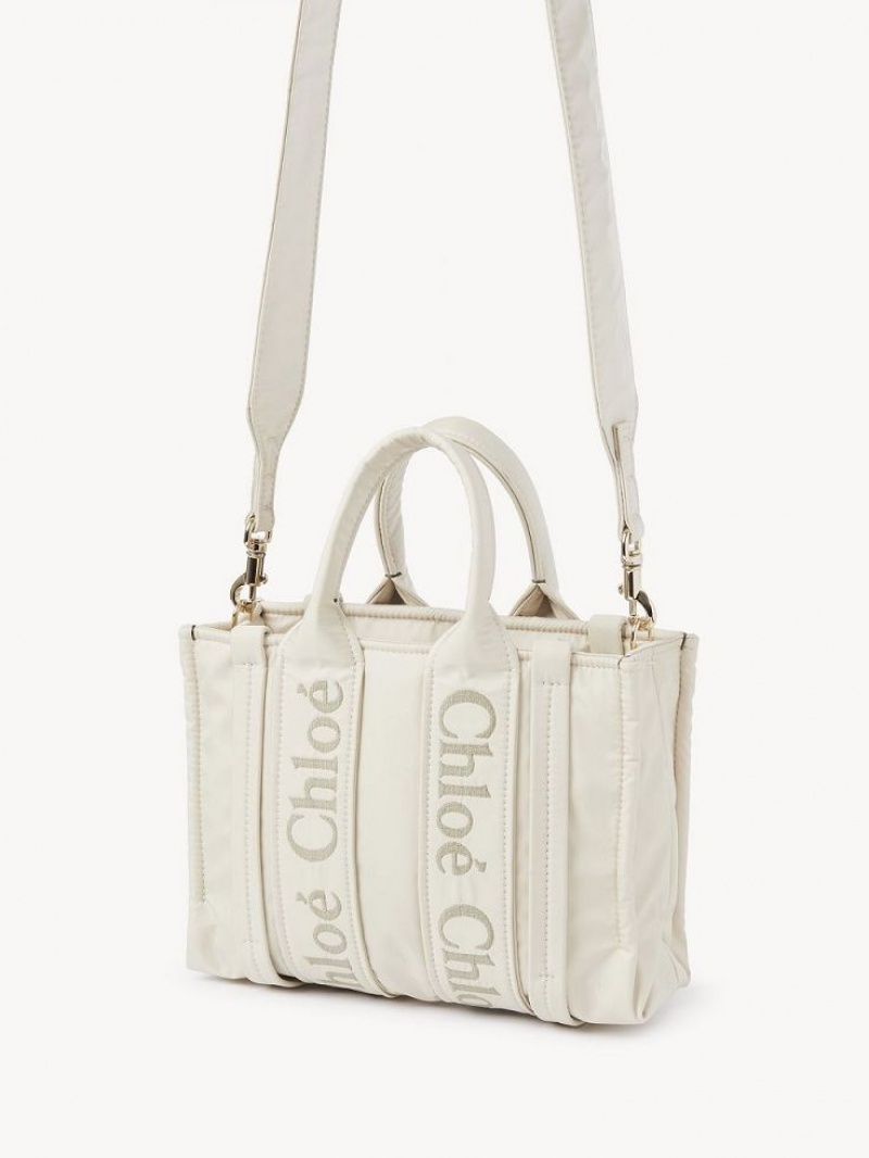 Chloe Small Woody Muleposer Hvide | CHE-SR13363