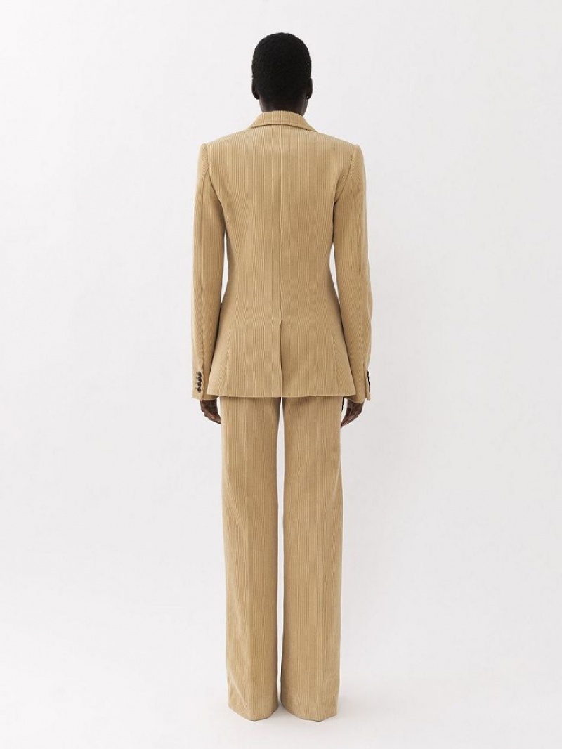 Chloe Tailored Dragt Beige | CHE-SR14056