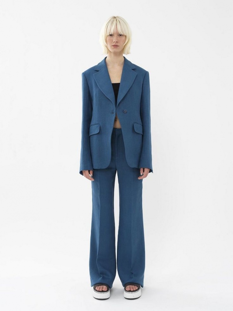 Chloe Tailored Jakker Blå | CHE-SR13794