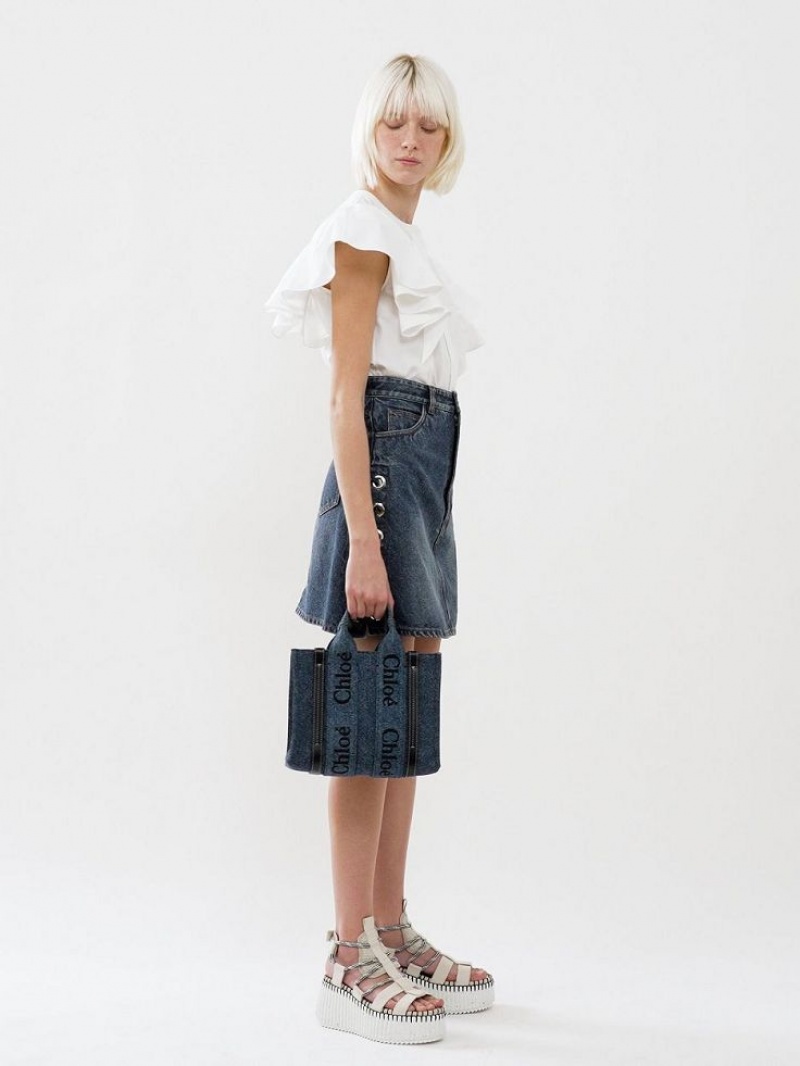 Chloe Tailored Shorts Hvide | CHE-SR14009