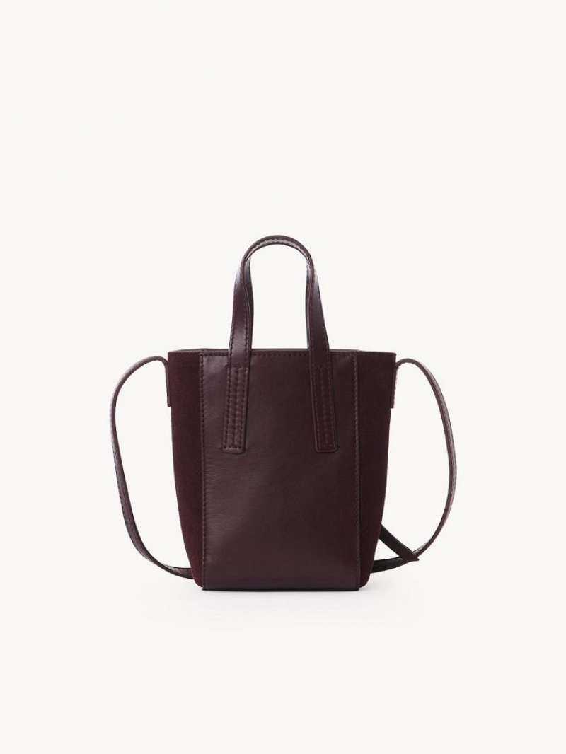 Chloe Tilda Mini Muleposer Bordeaux | CHE-SR14706