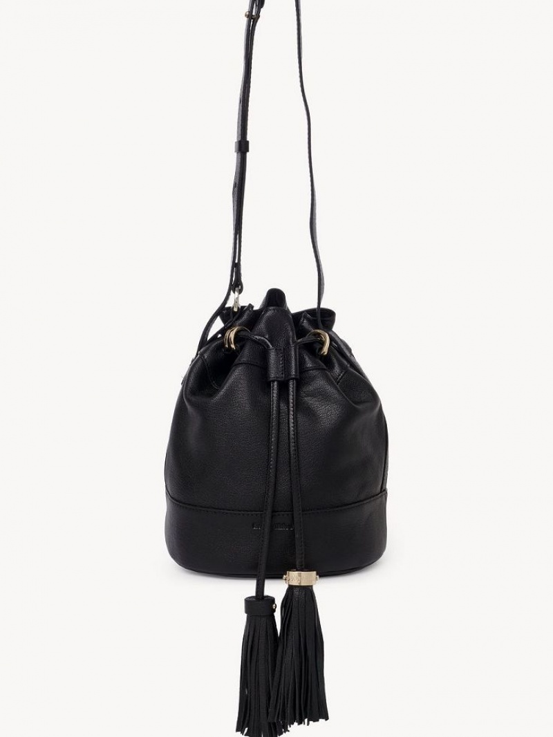 Chloe Vicki Bucket Skuldertasker Sort | CHE-SR14637