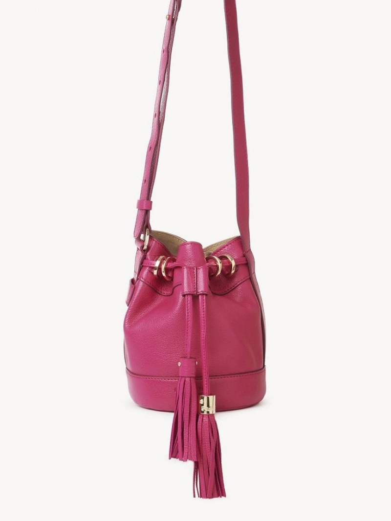 Chloe Vicki Small Bucket Mini Tasker Lyserød | CHE-SR14746