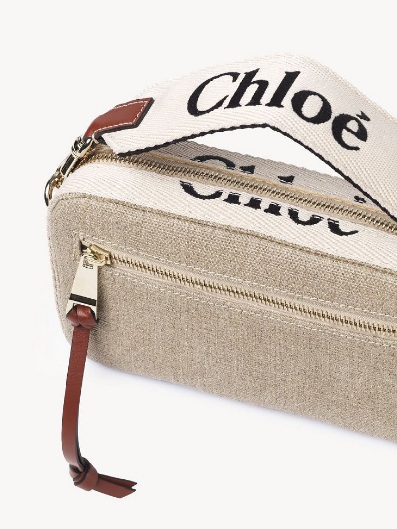 Chloe Woody Belt Crossbody Taske Brune | CHE-SR13607