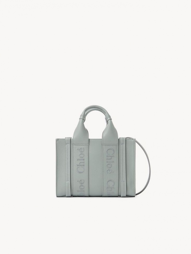 Chloe Woody Tote 1 Mini Tasker Grøn | CHE-SR13697