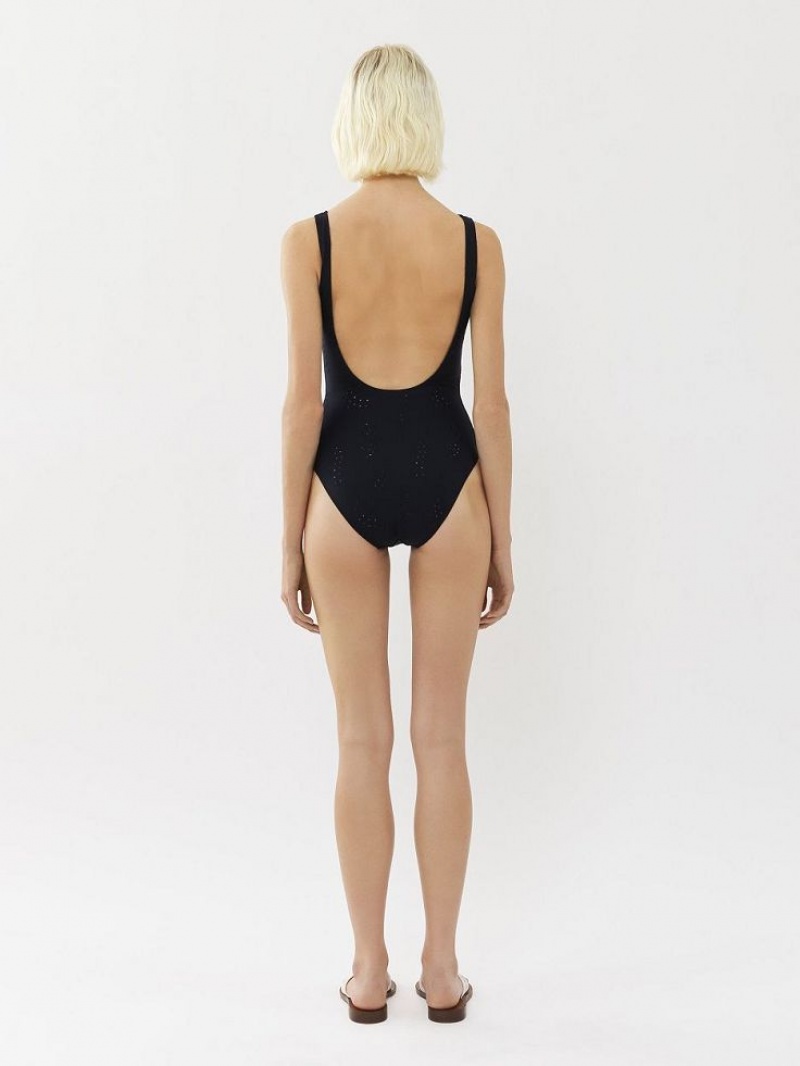 Chloe X Eres Pacific One-piece Strandtøj Mørkeblå | CHE-SR14132